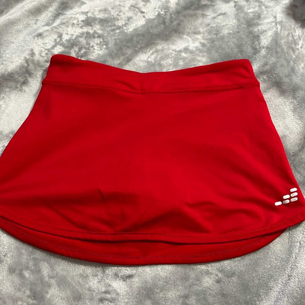 Red skirt
